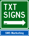 Text Message Marketing Service TXTSigns Logo